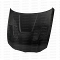 GTR-style carbon fiber hood for 2007-2010 BMW E92 2DR, pre LCI2